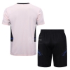 Chandal del Manchester United Manga Corta 22-23 Rosa - Pantalon Corto