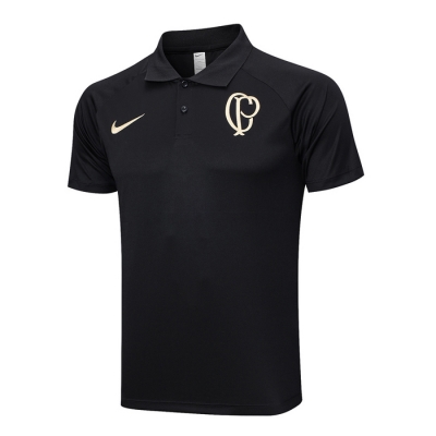 Camiseta Polo del Corinthians 23-24 Negro