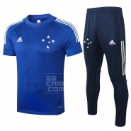 Chandal del Cruzeiro Manga Corta 20/21 Azul