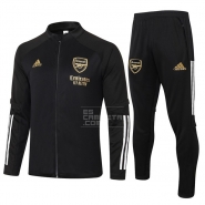 Chandal de Chaqueta del Arsenal 20-21 Negro Chandal de Chaqueta del Arsenal 20-21 Negro