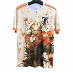 Camiseta Japon Samurai 25-26 Tailandia Blanco Naranja Camiseta Japon Samurai 25-26 Tailandia Blanco Naranja