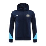 Chaqueta con Capucha del Chelsea 24-25 Azul