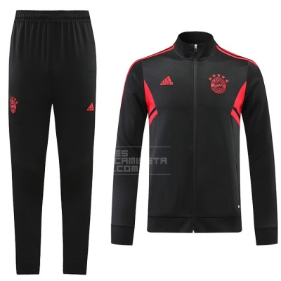 Chandal de Chaqueta del Bayern Munich 2022-23 Negro