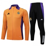 Chandal de Chaqueta del Real Madrid Nino 24-25 Naranja Chandal de Chaqueta del Real Madrid Nino 24-25 Naranja