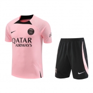 Chandal del Paris Saint-Germain Manga Corta 22-23 Rosa - Pantalon Corto