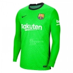 Manga Larga Camiseta Barcelona Portero 20-21 Verde Manga Larga Camiseta Barcelona Portero 20-21 Verde