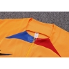 Chandal de Chaqueta del Barcelona 22-23 Naranja
