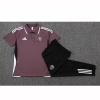 Conjunto Polo del Manchester United 25-26 Marron