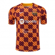 Camiseta de Entrenamiento Barcelona 23-24 Amarillo