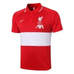 Camiseta Polo del Liverpool 20-21 Rojo