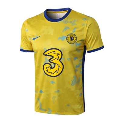Camiseta de Entrenamiento Chelsea 22-23 Amarillo