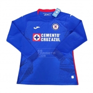 Manga Larga 1ª Equipacion Camiseta Cruz Azul 20-21 Manga Larga 1ª Equipacion Camiseta Cruz Azul 20-21