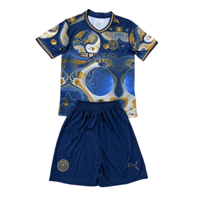 Camiseta Manchester City Concept Nino 25-26