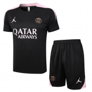 Chandal del Paris Saint-Germain Jordan Manga Corta 2024-25 Negro - Pantalon Corto Chandal del Paris Saint-Germain Jordan Manga Corta 2024-25 Negro - Pantalon Corto