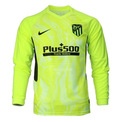 Manga Larga 3ª Equipacion Camiseta Atletico Madrid 20-21