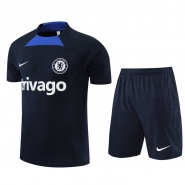 Chandal del Chelsea Manga Corta 2022-23 Negro - Pantalon Corto