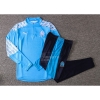 Chandal de Sudadera del Olympique Marsella Nino 20-21 Azul