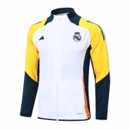 Chaqueta del Real Madrid 2024-25 Blanco Chaqueta del Real Madrid 2024-25 Blanco