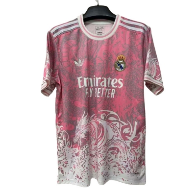 Camiseta Real Madrid Dragon 2025-26 Tailandia Rosa