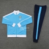 Chandal de Chaqueta del Manchester City 23-24 Azul Claro