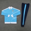 Chandal de Chaqueta del Manchester City 23-24 Azul Claro