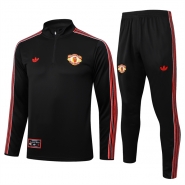 Chandal de Sudadera del Manchester United 25-26 Negro Chandal de Sudadera del Manchester United 25-26 Negro
