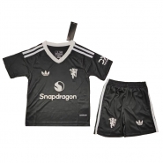 Camiseta Manchester United Portero Nino 24-25 Negro Camiseta Manchester United Portero Nino 24-25 Negro