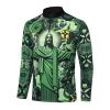 Chandal de Sudadera del Brasil Jesus Nino 24-25 Verde