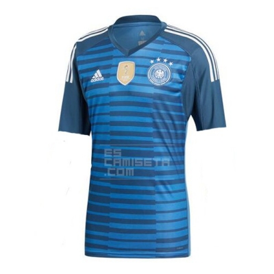 Camiseta Alemania Portero 2018 Azul