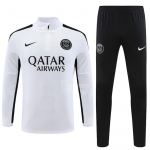Chandal de Sudadera del Paris Saint-Germain Nino 23-24 Blanco Chandal de Sudadera del Paris Saint-Germain Nino 23-24 Blanco