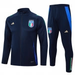 Chandal de Chaqueta del Italia 2024-2025 Azul Chandal de Chaqueta del Italia 2024-2025 Azul