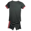 Camiseta Japon Anime Nino 25-26 Negro Rojo