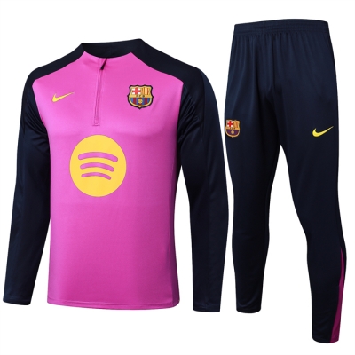 Chandal de Sudadera del Barcelona Nino 25-26 Purpura