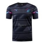 Camiseta Pre Partido del Manchester City 2022 Negro Camiseta Pre Partido del Manchester City 2022 Negro