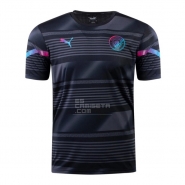 Camiseta Pre Partido del Manchester City 2022 Negro Camiseta Pre Partido del Manchester City 2022 Negro