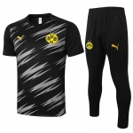 Chandal del Borussia Dortmund Manga Corta 20-21 Negro Chandal del Borussia Dortmund Manga Corta 20-21 Negro