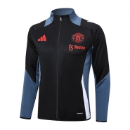 Chaqueta del Manchester United 24-25 Negro y Gris Chaqueta del Manchester United 24-25 Negro y Gris