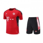Chandal del Bayern Munich Manga Corta 2022-23 Rojo - Pantalon Corto Chandal del Bayern Munich Manga Corta 2022-23 Rojo - Pantalon Corto