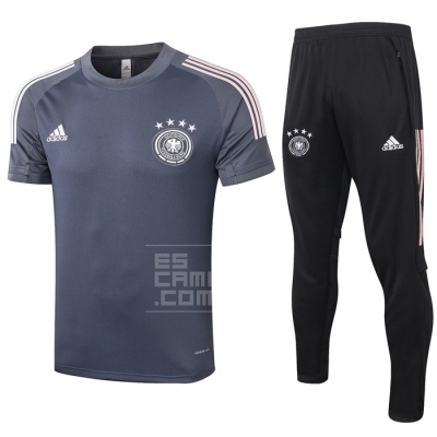 Chandal del Alemania Manga Corta 2020 Gris