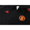 Chaqueta con Capucha del Manchester United 22-23 Negro