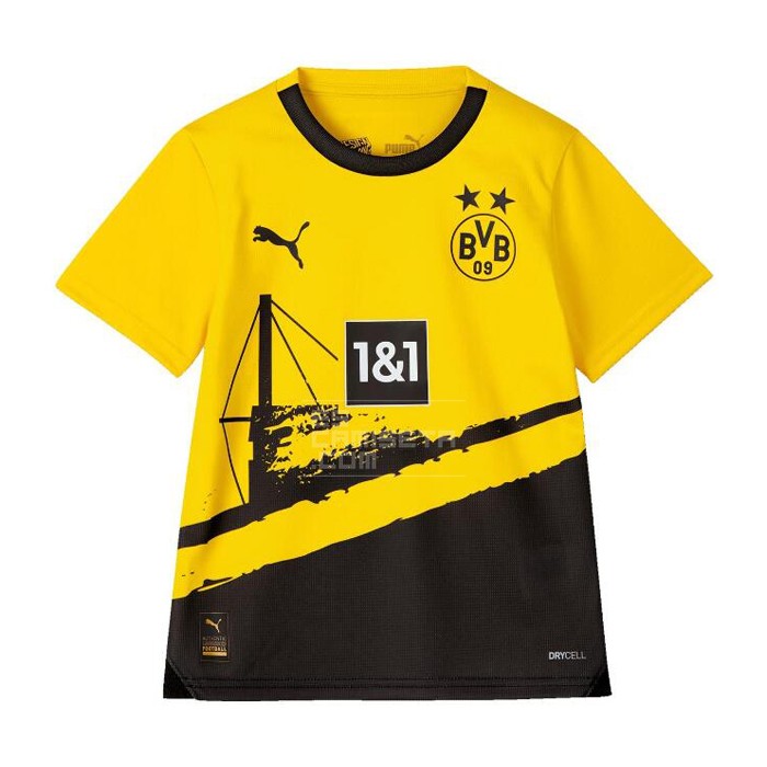 1a Equipacion Camiseta Borussia Dortmund Nino 23-24 - Haga un click en la imagen para cerrar