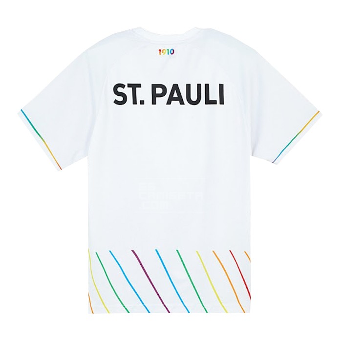 Camiseta St. Pauli Special 23-24 Blanco Tailandia - Haga un click en la imagen para cerrar