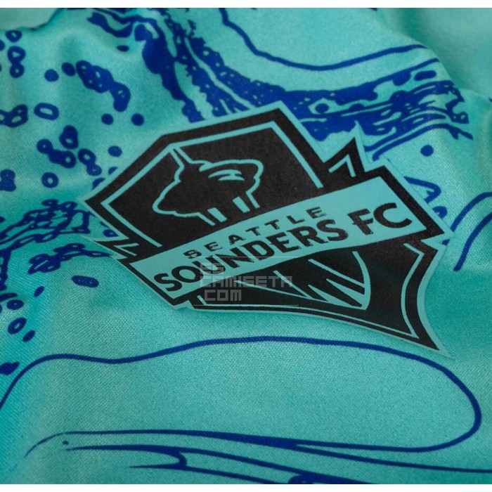 Camiseta Seattle Sounders One Planet 2023 - Haga un click en la imagen para cerrar