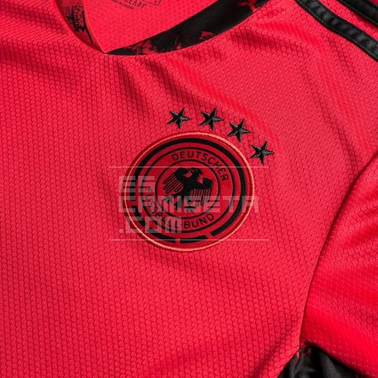 Camiseta Alemania Portero 2020 Tailandia Rojo - Haga un click en la imagen para cerrar
