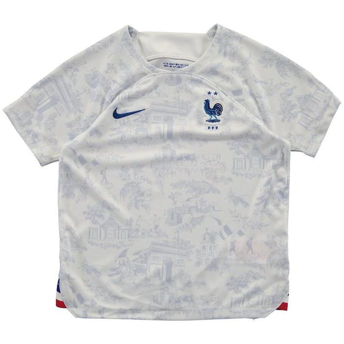 2a Equipacion Camiseta Francia Nino 2022 - Haga un click en la imagen para cerrar