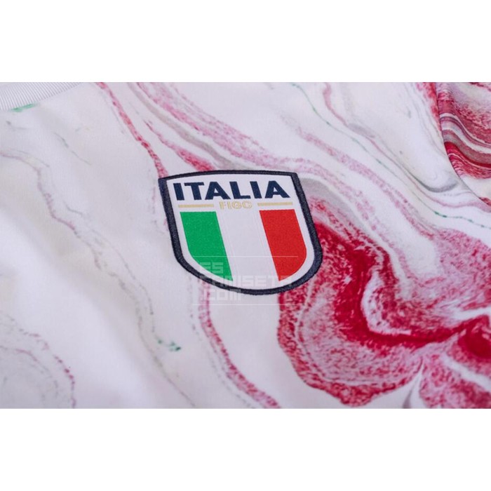 Camiseta Pre Partido del Italia 2023 Blanco - Haga un click en la imagen para cerrar