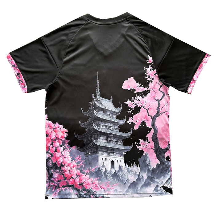 Camiseta Japon Dragon 24-25 Tailandia Negro y Rosa - Haga un click en la imagen para cerrar