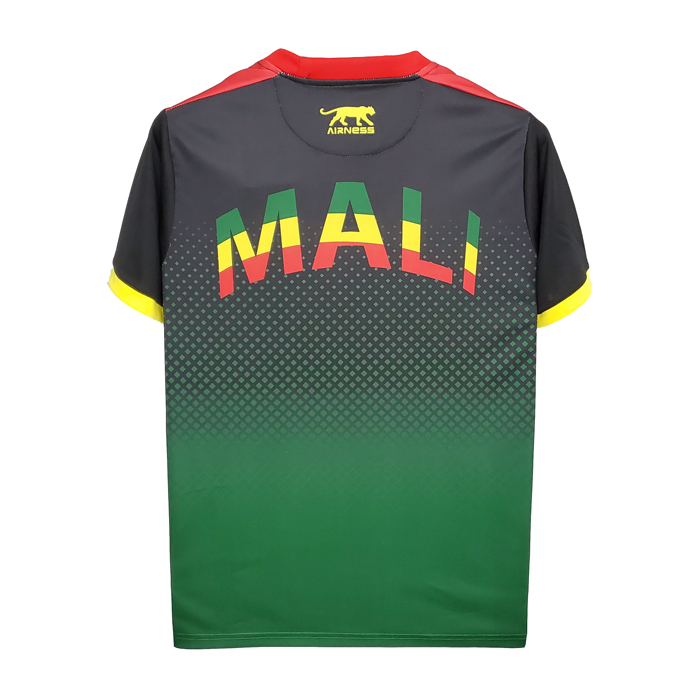 Camiseta Mali 2022 Tailandia Negro y Verde - Haga un click en la imagen para cerrar